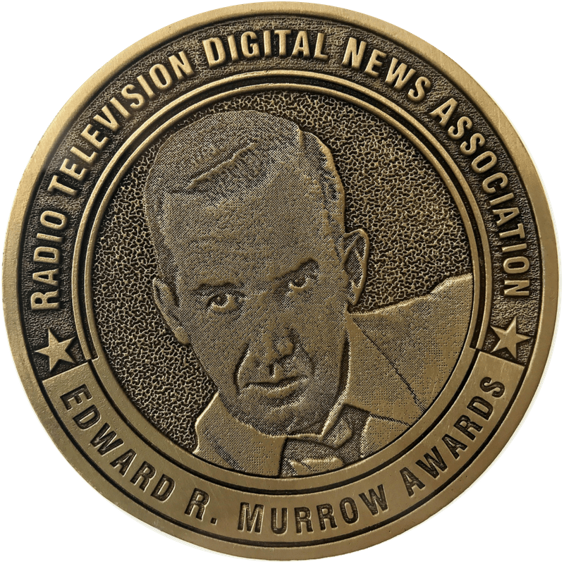 Edward R. Murrow Award medal