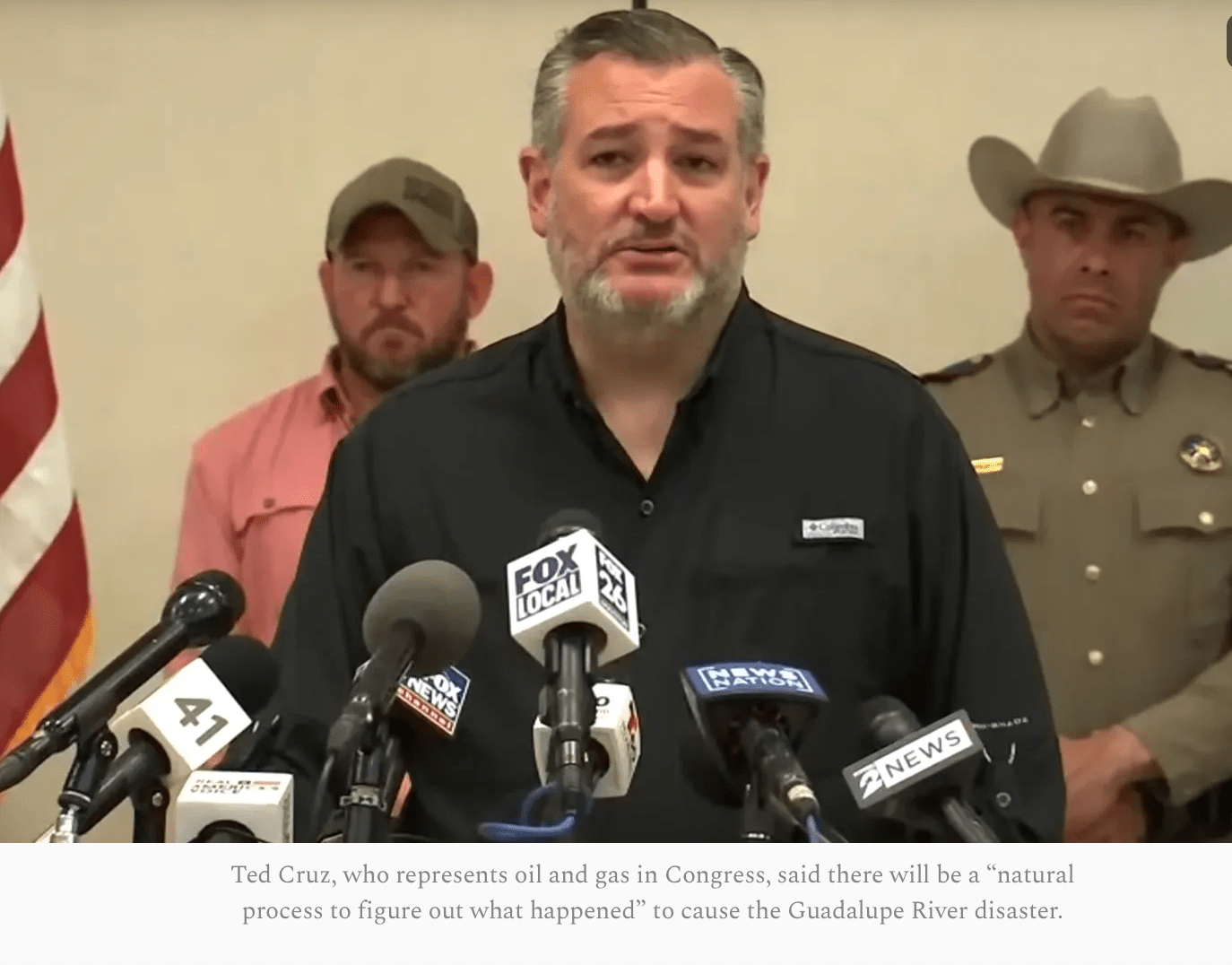 The Texas Flood, Climate Change, and the Fossil Fuel Coverup